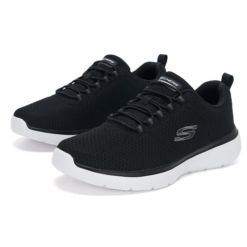 Skechers Мужские повседневные кроссовки с низким верхом, спортивные, дышащие, легкие 8790258-BKW