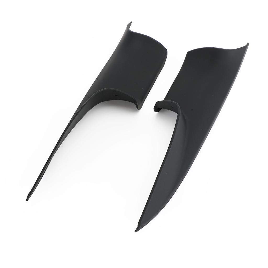 4PCS Front Door Inner Handle Pull Carrier Cover For BMW 7 F01 F02 2008-2015