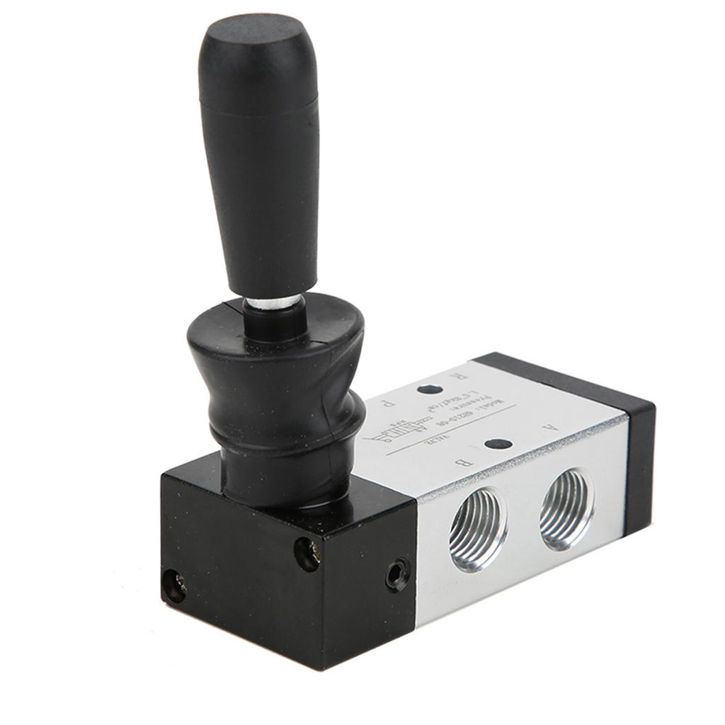 Пневматический клапан ручного управления 5-портовый 2-позиционный клапан с ручным рычагом 0 0,8 МПа (4H210 08)