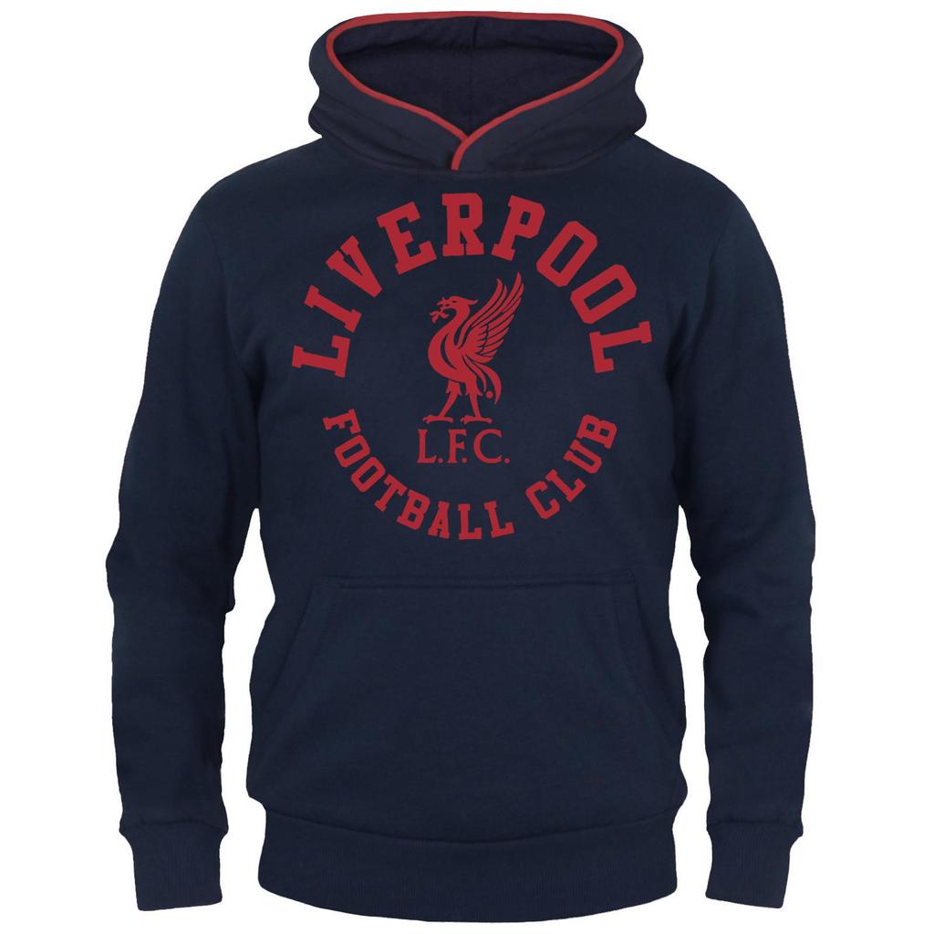 Liverpool FC Mens Graphic Fleece Hoodie