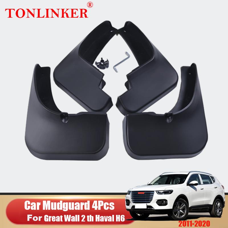 Car Mudguard For Great Wall GWM Haval H6 2th 2014 2014- Front Rear Wheels Mud Flaps Splash Guards Fender Mudflaps 4Pcs