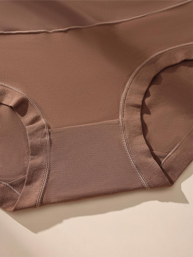 Plus Size 4Pcs Women Panties Mesh High Waist Underwear Soft Cotton Briefs Girls Underpants Solid Panty Slim Female Lingerie