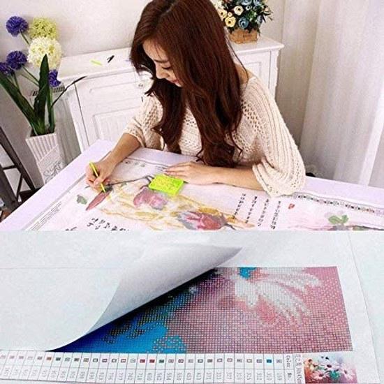 5D diamond painting wall decoration full embroidery set handmade craft puzzle home (Godzilla vs King Ghidorah) 30x40 cm
