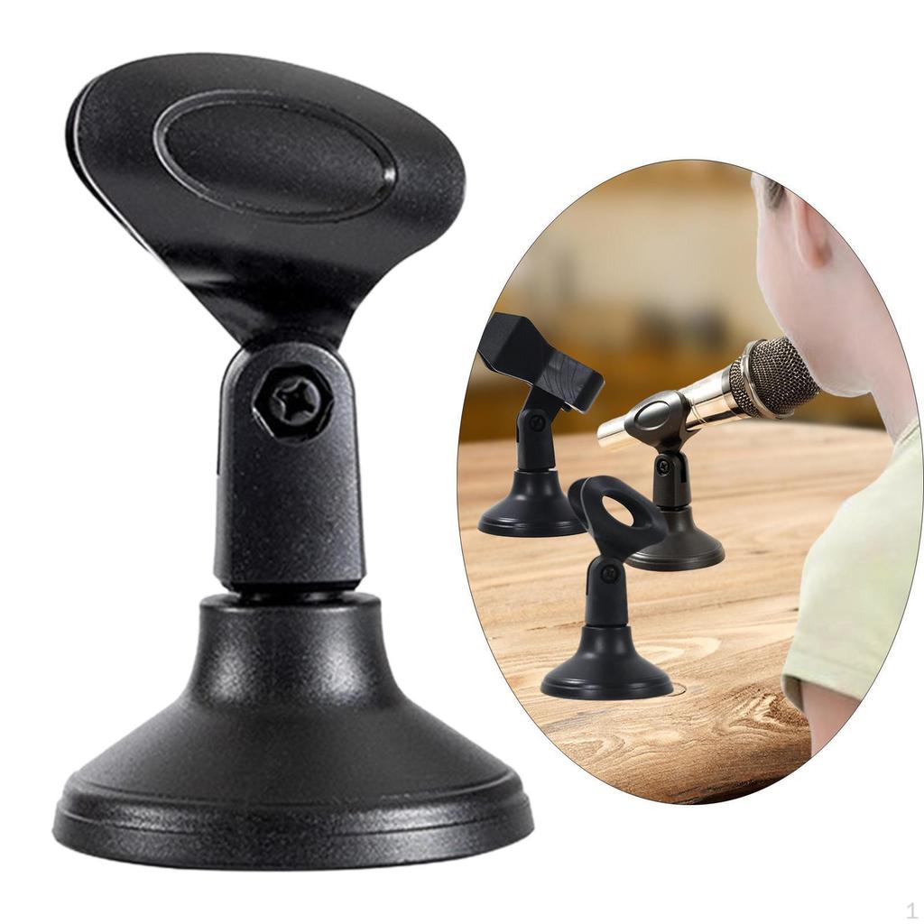 Stand, Versatile 5/8" Screw with Detachable Round Base for Desktops, Parties, Concerts And