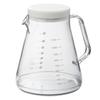 Akebono Sangyo Unbreakable Coffee Server, 1100ml, White, Strong, 1100ml, Dishwasher Safe, Made In Japan, TW-3763