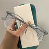 Blue Light Blocking Glasses Transparent Gradient Large Frame Glasses