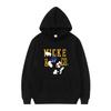 Disney Mickey Mouse Pattern Woman Fleece Casual Loose Black Autumn Tops Clothes Pullovers Ladies Cheap Hoodies Men Sweatshirts