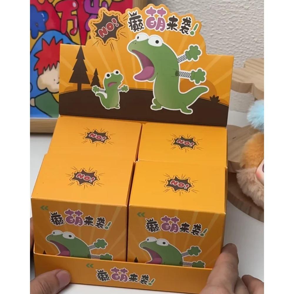 Hoppers Tom Lizard Blind Box Anime Peripheral Creative Toy Green Lizard Cute Cartoon Desktop Decoration Friend Gift