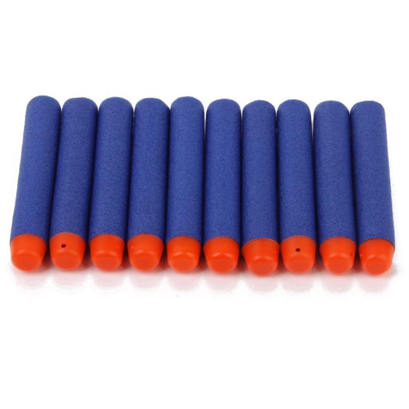 10 шт./пакет 7,2 см мягкая игрушка дартс с полой головкой для бластеров Nerf N-strike Elite Series
