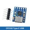 CP2102 USB 2.0 в UART TTL 5-контактный разъем Модуль Серийный конвертер STC Замена FT232RL CH340G PL2303 CP9102X для Arduino Pro mini