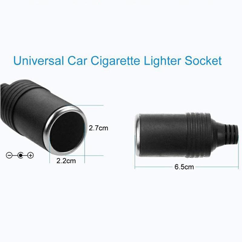AC 110v/220v to DC 12V Converter 20A 240W Car Cigarette Lighter Socket AC/DC Car Power Adapter with cooling fan for Inflator