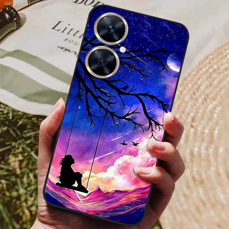 For Funda Huawei Nova 11i Case Soft Silicone Wolf Back Cover Phone Cases for Huawei Nova 11i MAO-LX9 Case Nova11i 11 i Coque