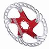 203mm Floating Disc Six Bolts Bicycle Mountain Bike Brake Disc Cycling Accessory(redsilver )