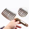 2 шт. вентилируемая щетка для волос портативная антистатическая тонкая густая вьющаяся длинная влажная сухая щетка для волос для женщин и девочек массаж кожи головы укладка волос распутывание расческа