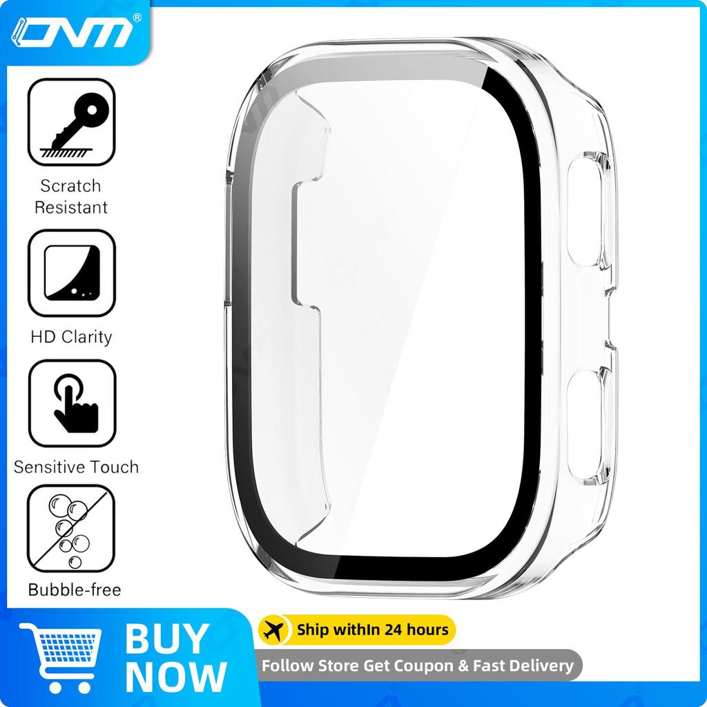 Стекло+Чехол для Amazfit Bip 6 Защитное стекло для экрана и Жесткий ПК Защитный бампер для аксессуаров Amazfit Bip6