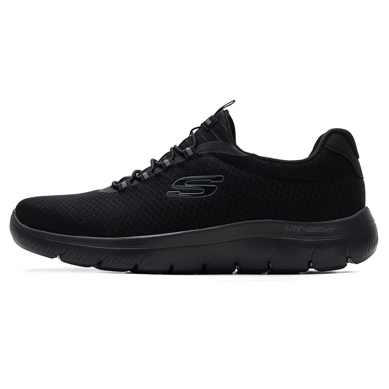 Skechers Мужские легкие дышащие сетчатые кроссовки для бега
