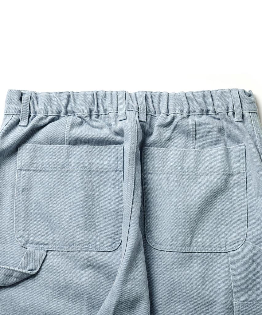 ANNOT Dyeing Painter Fatigue Pants Light Blue