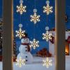 Hanging Christmas Window Lights Suction Cup Design Sucker Lamp  New Year Celebration