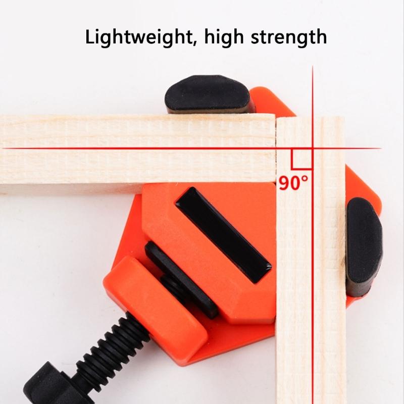 Metal Structure Adjustable Corner Clamp Right angles Clamp Ensures Perfect 90 Degree Alignment Uprgades for Woodworkers