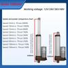 IP66 2000Н Малый подъемник DC толкатель Дождезащищенный Электрический линейный привод Низкий уровень шума Высокое усилие Телескопический шток