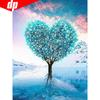 Full Round Diamond Paintings Tree Diamond Embroidery Sale Diamond Mosaic Landscape Picture
