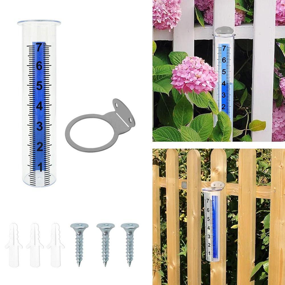 Freeze-Proof Rain Measure Gauge Portable Rain Measuring Tool Rain Measuring Gauge Rain Meter  Lawn