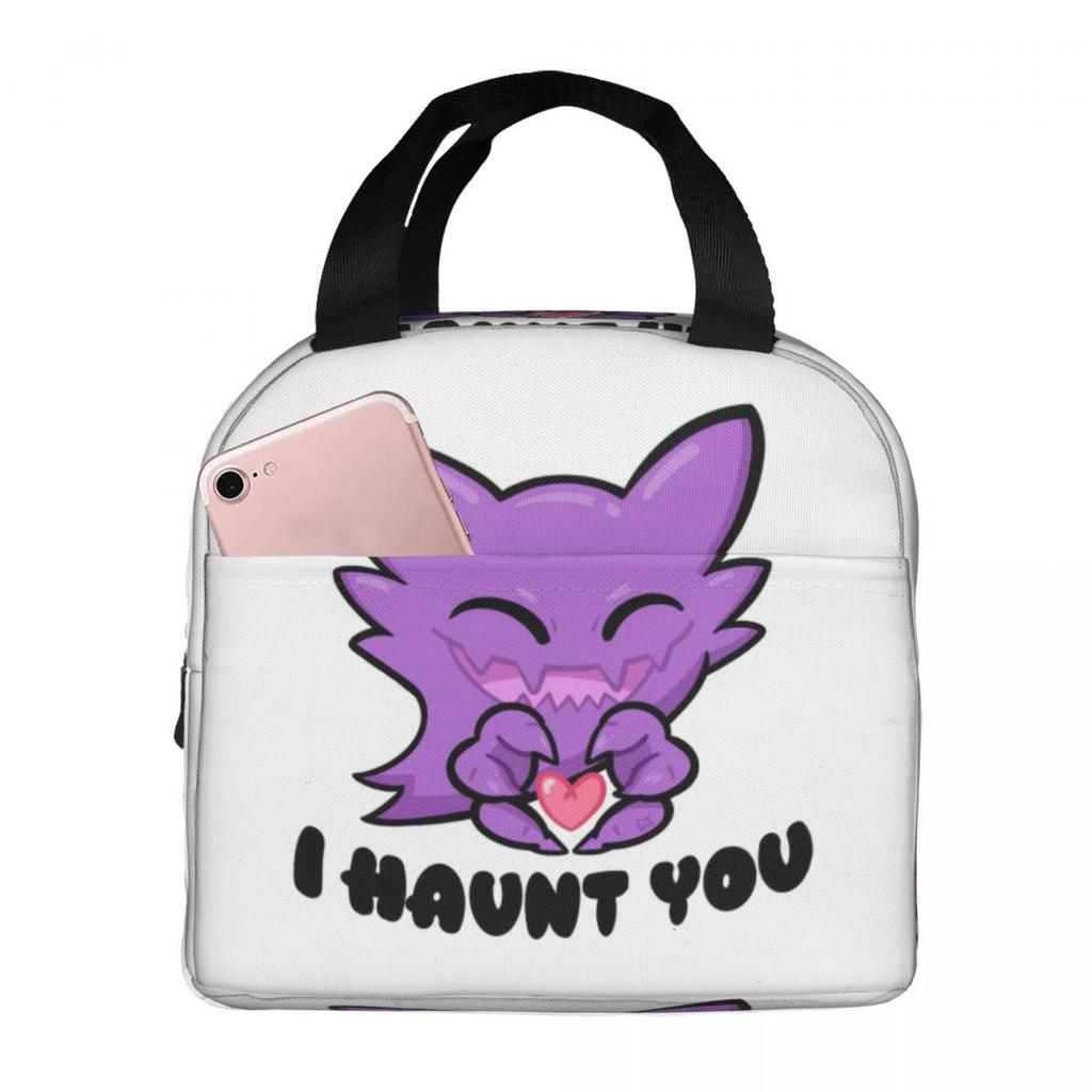 Haunter I Haunt You Insulated Lunch Bag for Women Office Cooler Thermal Food Box Tote Portable Lunch Boxes Container