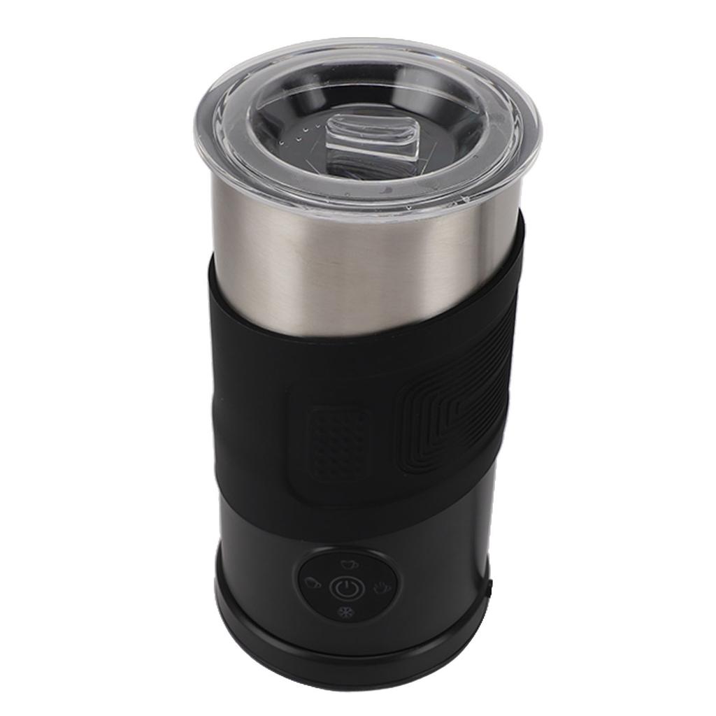 Automatic Milk Frother Electric Warm Cold Milk Foamer Multifunctional Foam Maker for Household
