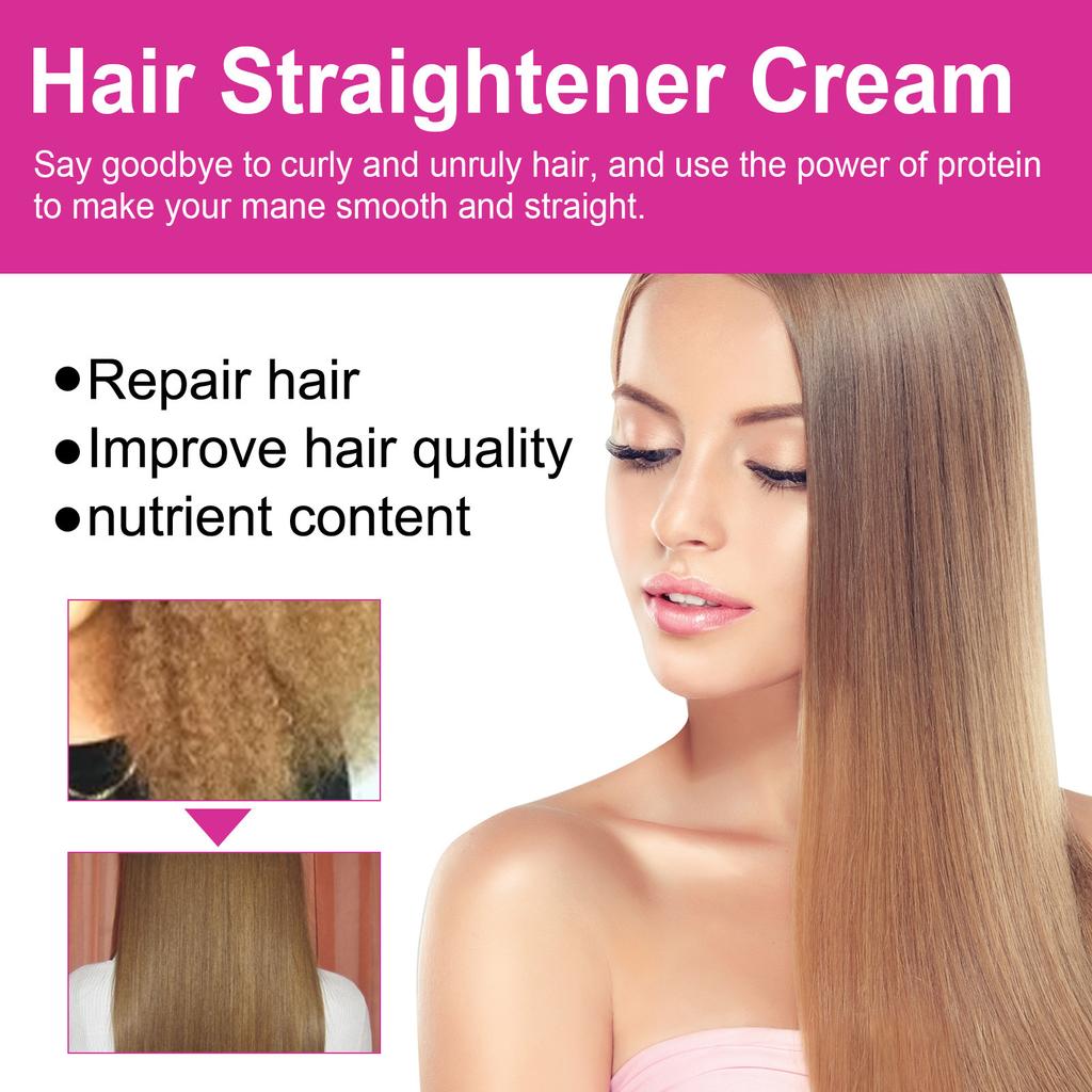 EELHOE 100 мл протеиновый корректирующий крем для прямых волос, расслабляющий шелковистый блеск, быстрая укладка, восстановление вьющихся волос, красота, здоровье, Maquiagem, гладкий уход
