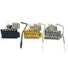 Black/Gold Tremolo Bridge Set 6 Strings Electric Guitar Bridge Guitar Bridge Saddle Guitar Parts