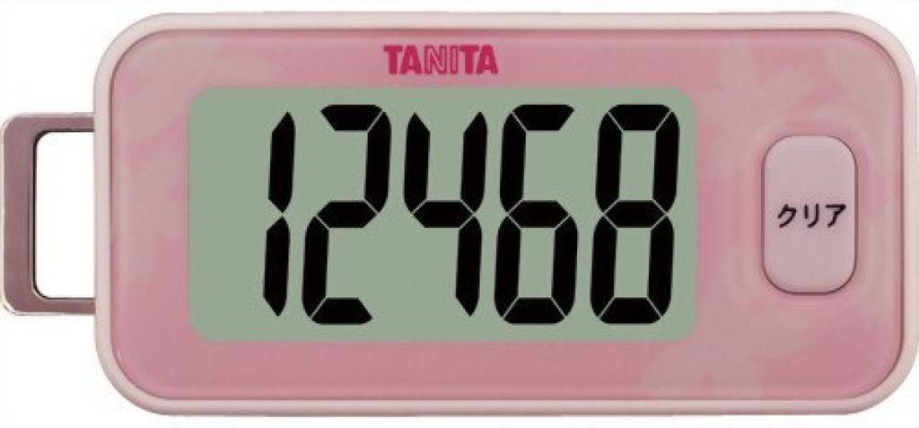 TANITA 3D-сенсорный шагомер Sakura, FB-731-PK