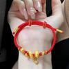 Jewelry Snake Life Transfer Store, The Same Red Rope Coiled Snake Bracelet, Woven Hand Rope for Girlfriend