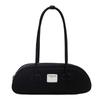 Niche Retro Matte Underarm Bag Women's New Bowling Bag Simple Large-capacity Portable Commuter Women's Bag