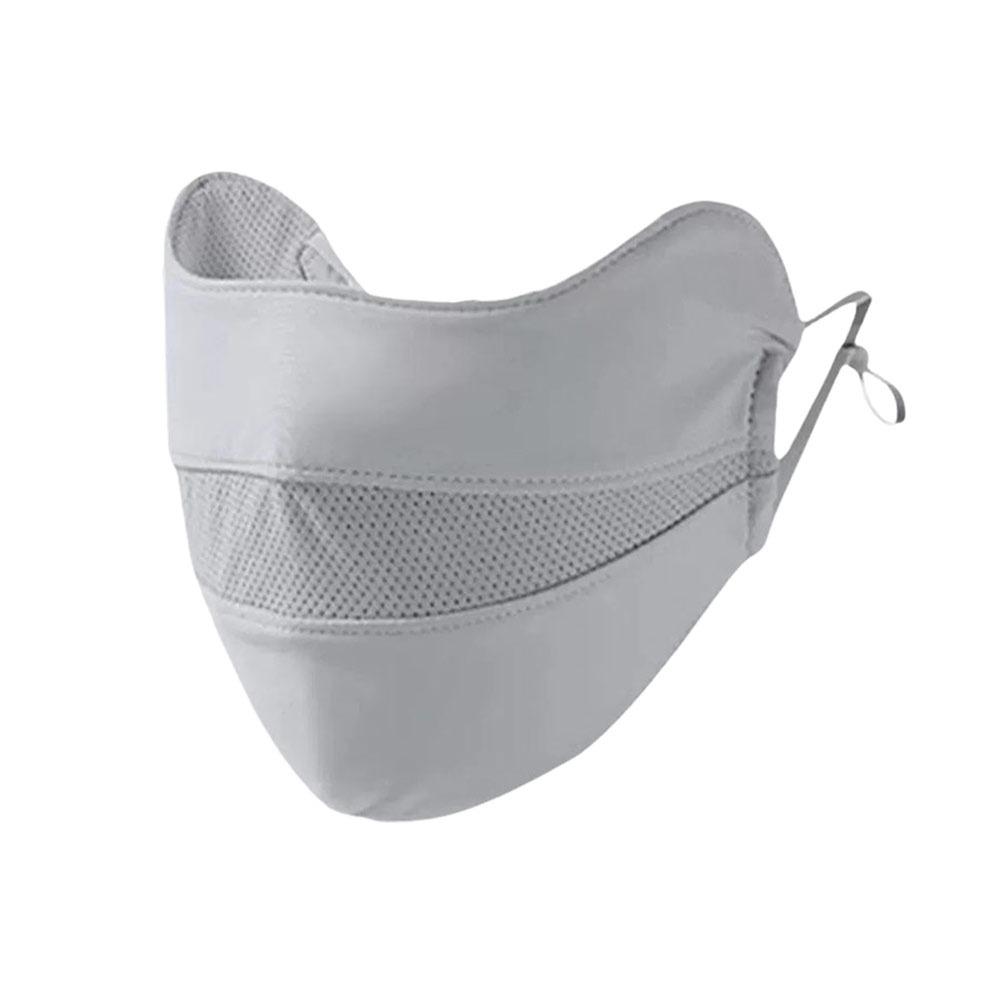 Hanging Ear Summer Face Mask Ice Silk Sports Mask Gifts Sun Protection Mask
