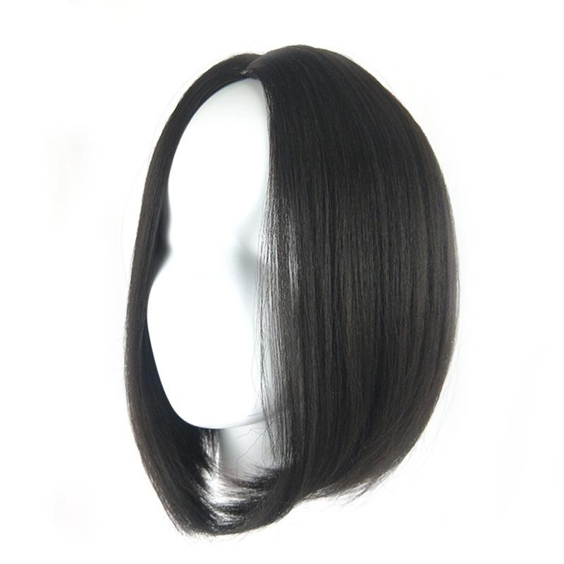 African Wig Straight Bob Wig with Bangs HW200