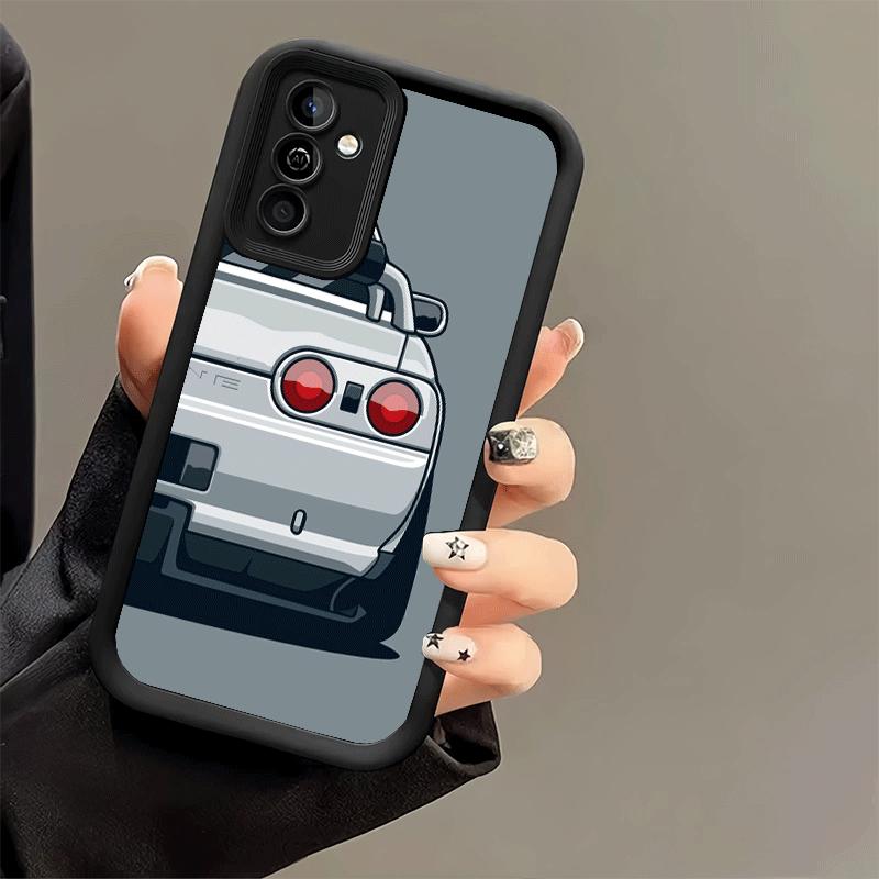Чехол для телефона для Samsung Galaxy A17 A16 A15 A14 A13 JDM Спортивные автомобили Минималистичный дизайн A56 A36 A26 A55 A35 A25 A54 A34 A24 A53 A33
