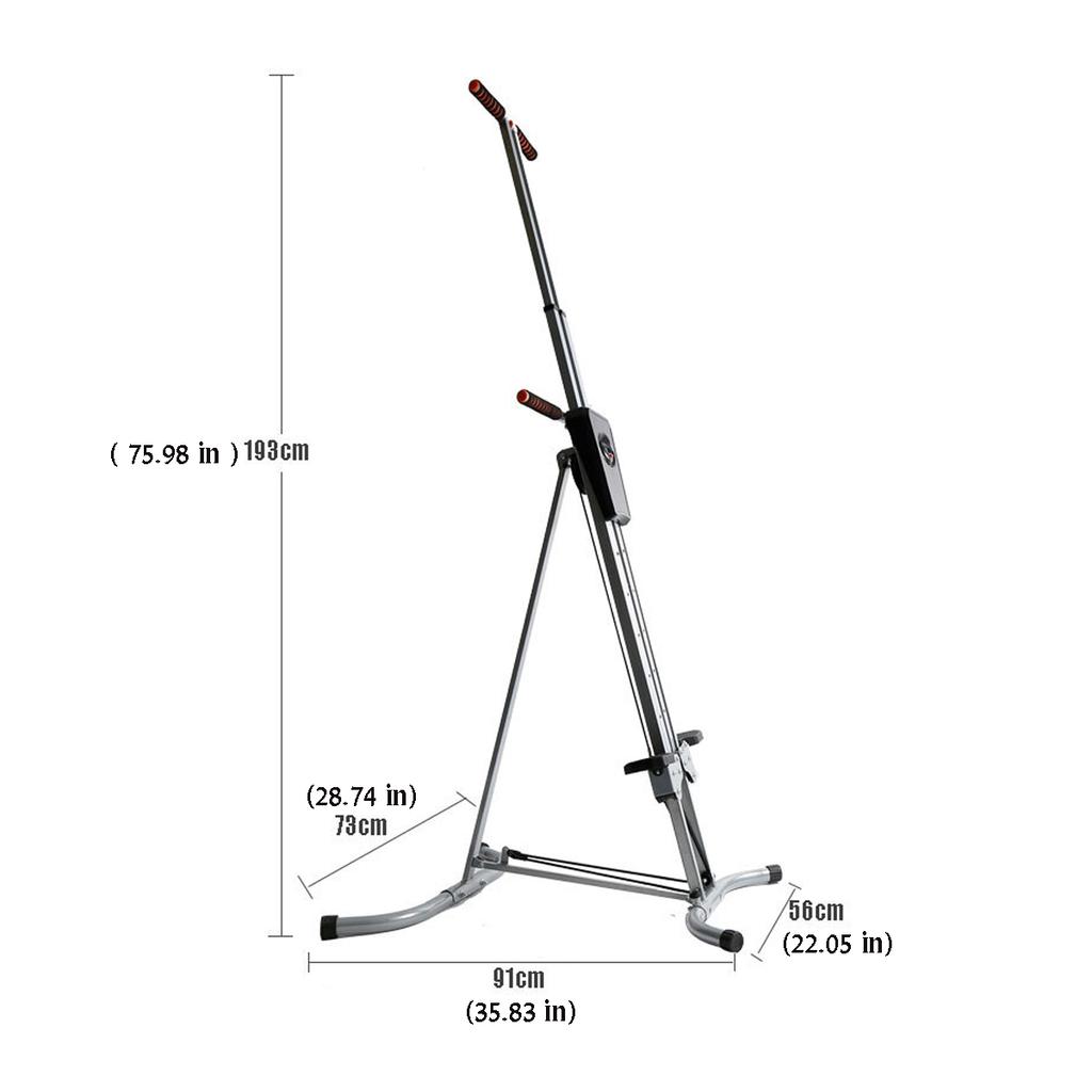 Вертикальный альпинист, 331 фунт, складной тренажер для подъема по лестнице, кардио для домашних тренировок, степпер для фитнеса, вертикальный альпинист