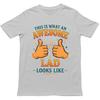 This Is What An Awesome Lad Looks Like T Shirt Gift For Unisex Unisex Kids