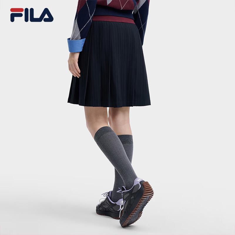 Fila Женская повседневная плиссированная мини-юбка