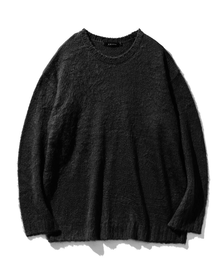 VASTIC Brush Knit_Black