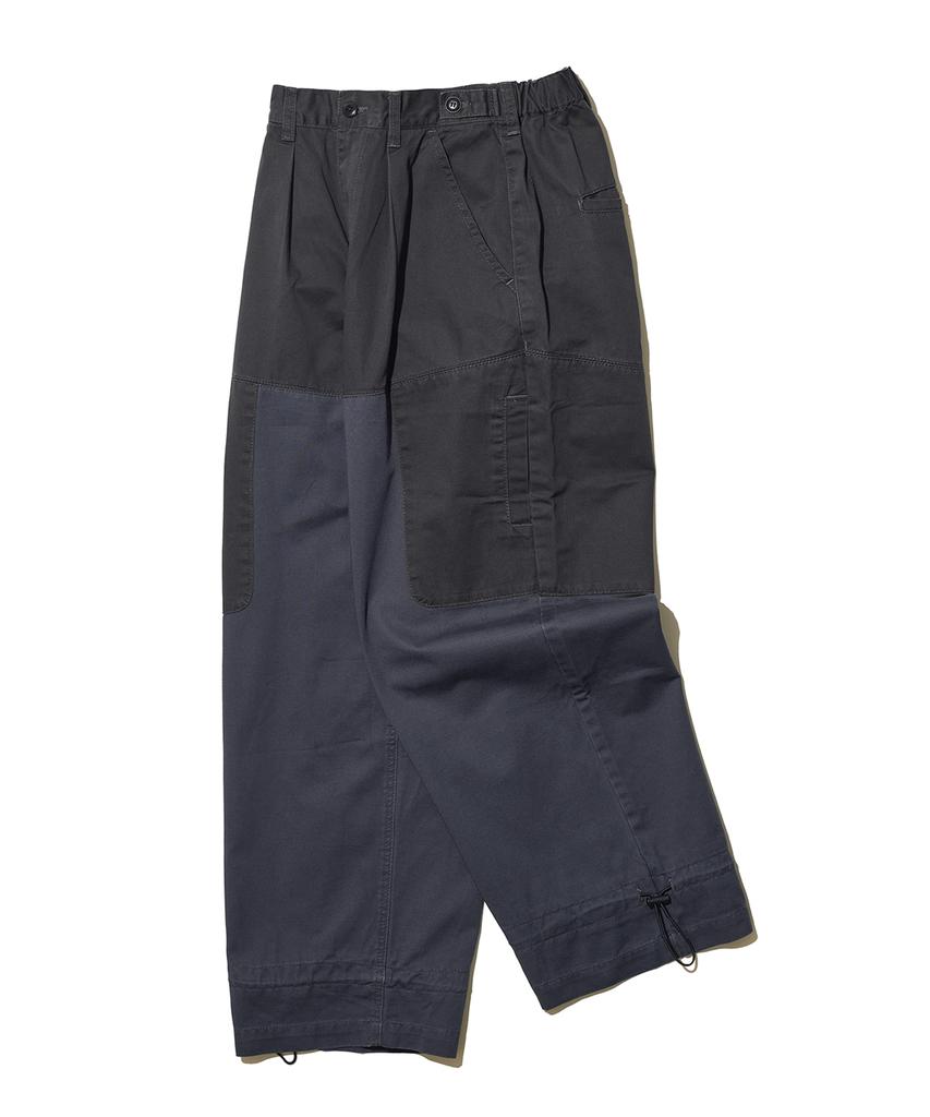 BIG UNION Wide Tail Pocket Pants / Navy