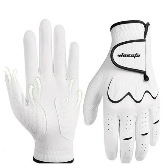 Men Golf Gloves Rain Grip Glove for Left Hand Golfer All Weather Quick Drying Nano Fabric Breathable Anti-Slip Gloves