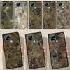 Flecktarn Camouflage Camo For OnePlus 10 Pro 9 Pro 8T 9R Nord2 Case For Realme 9 8 Pro 8i 9i C35 GT Neo 2 3 Master