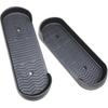 Universal Elliptical Machine Foot Pedal Non Slip Supplies Easy to Install Replacement Fitness Equipment Footboard for Household Use, 1 Pair Pedals