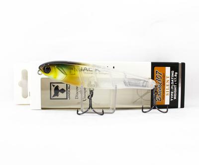 Jackall Bonnie 107 Бесшумная плавающая приманка HL Clear Ayu Head (9442)