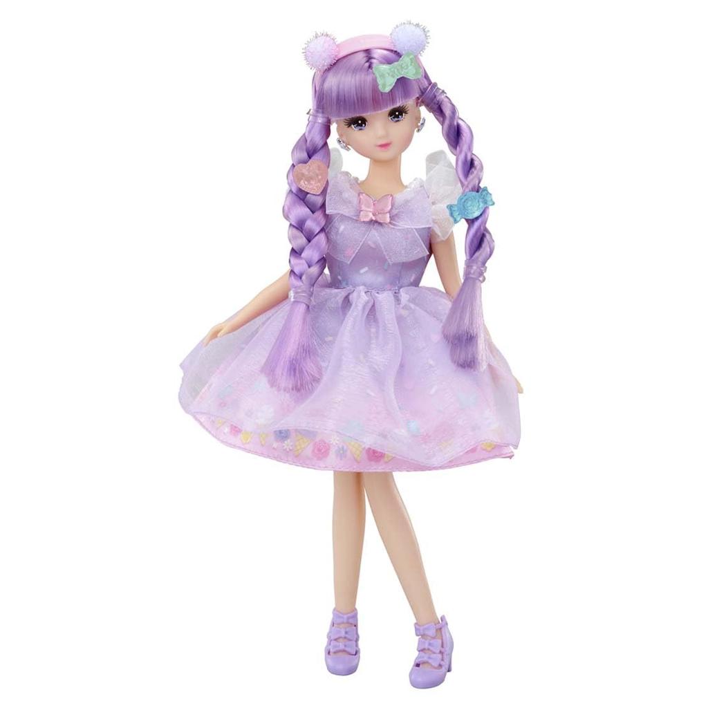 TAKARA TOMY Licca-chan Doll Kiratto Karachen Gelato Moe-chan Dress-up Play Toy Ages 3+