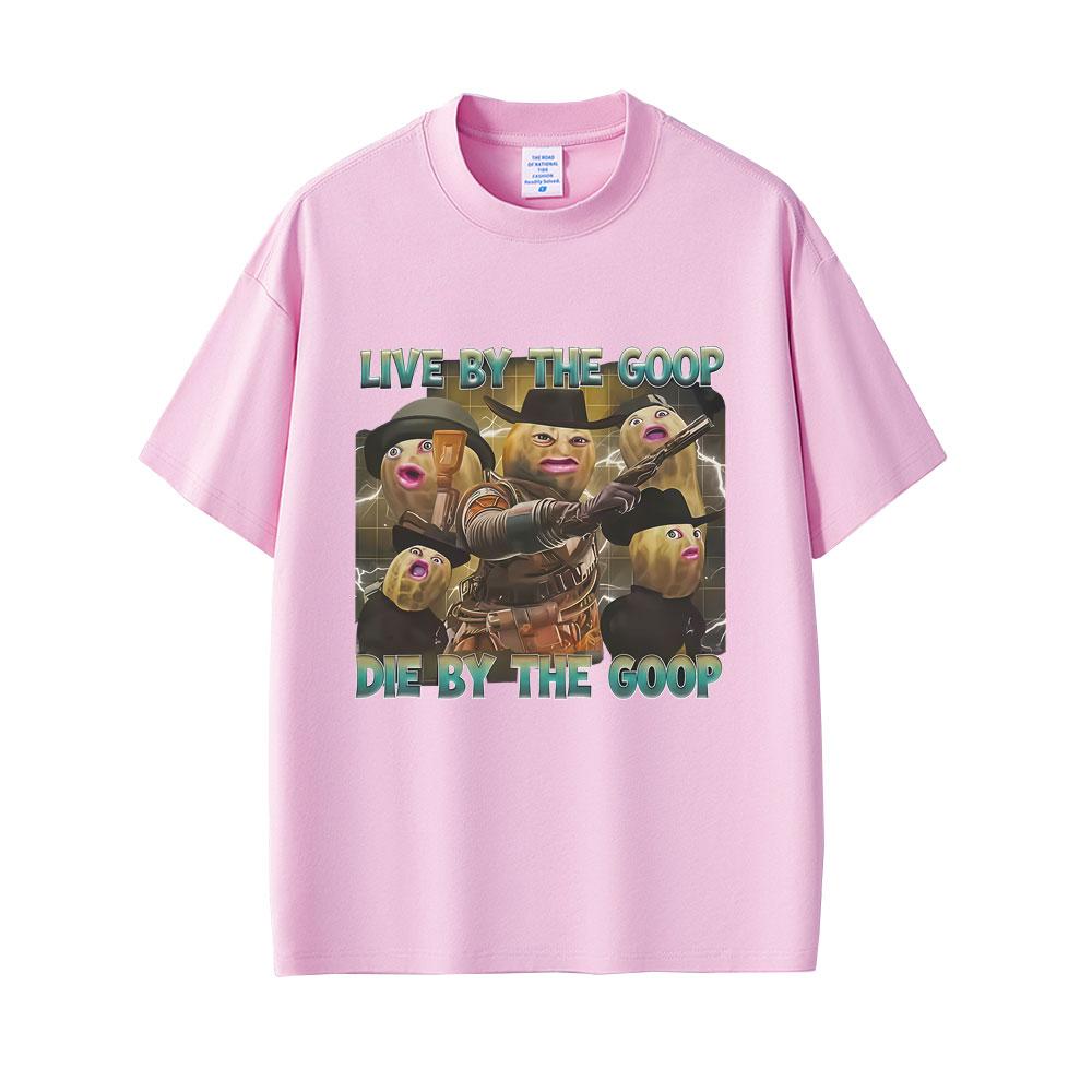 The Burnt Peanut Goop Goop Goop Funny Meme Tshirt Unisex Women Casual Humor T Shirts Unisexs Cotton Oversized Short Sleeve Tshirts