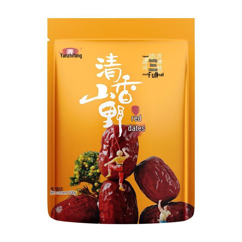Yan Zhi Fang Ruoqiang Red Dates 500g Nutritional Snack