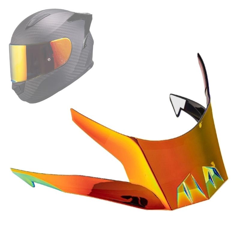 Lightweight Large Rear Wing Accessory Suitable for FF801 Enhanced Stability on Helmets Enhanced Comfort & Reduced Noise