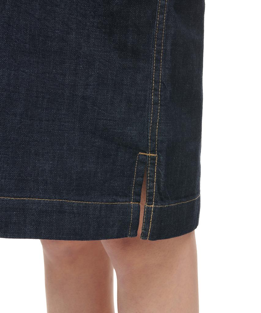Lolenlalpeulolen Denim Shift Dress - Blue